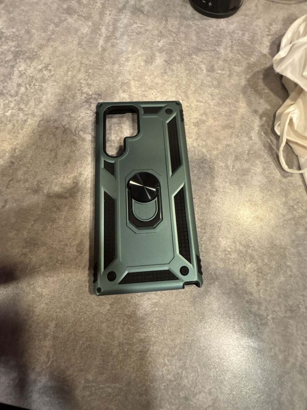 Rugged Shockproof Phone Case with Magnetic Ring  for Samsung Galaxy S22 Ultra